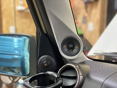 KICKER KSC270 KSシリーズ用ボルトオンワンオフピラー埋め込み仕様