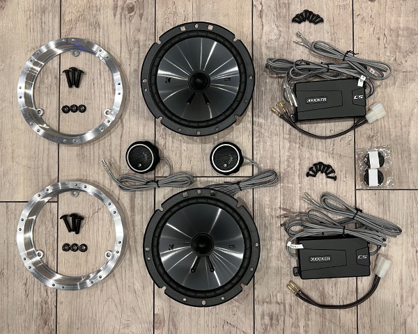 KICKER CSS674 ハイグレードアルミバッフル仕様