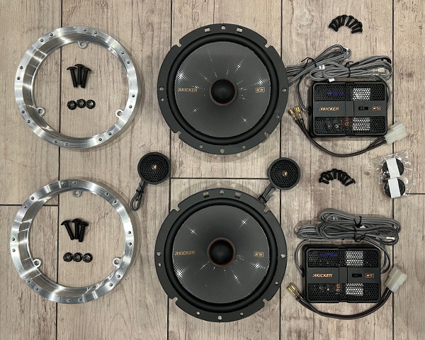 KICKER KSS6704 ハイグレードアルミバッフル仕様