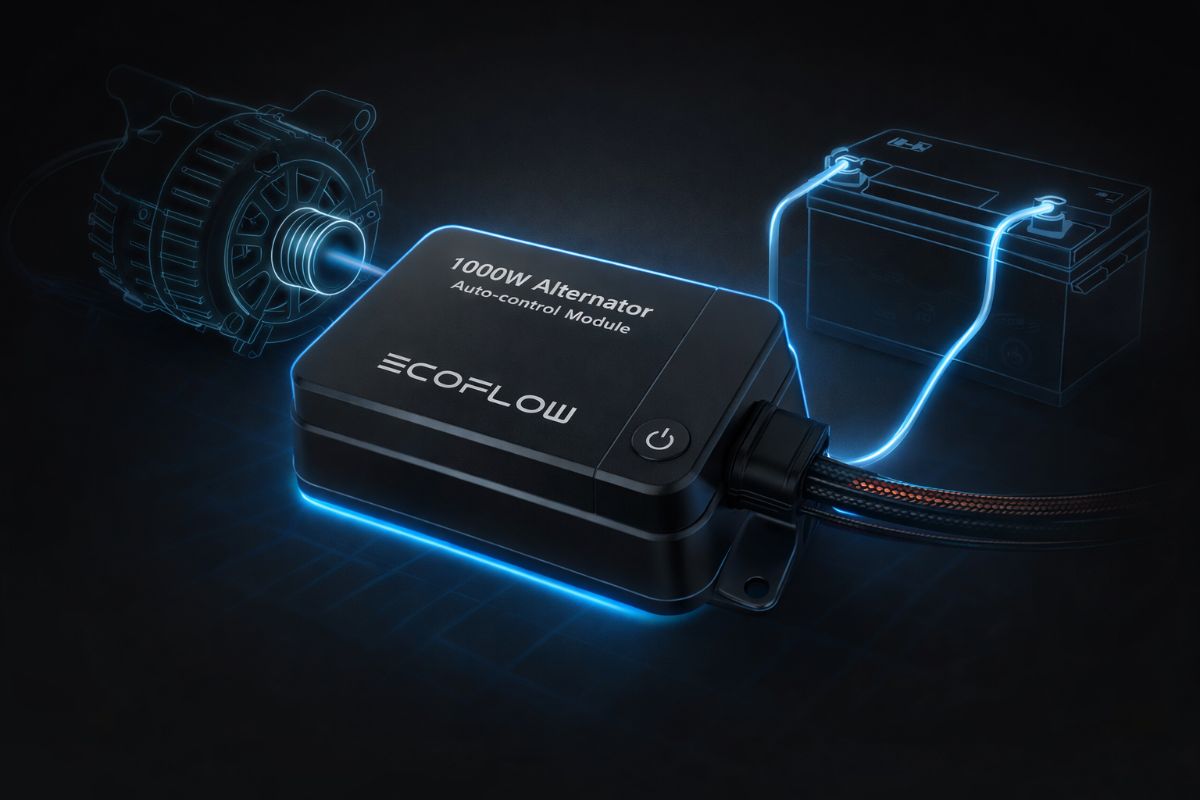 ECO FLOWオルタネーター1000W用オリジナル自動制御モジュール