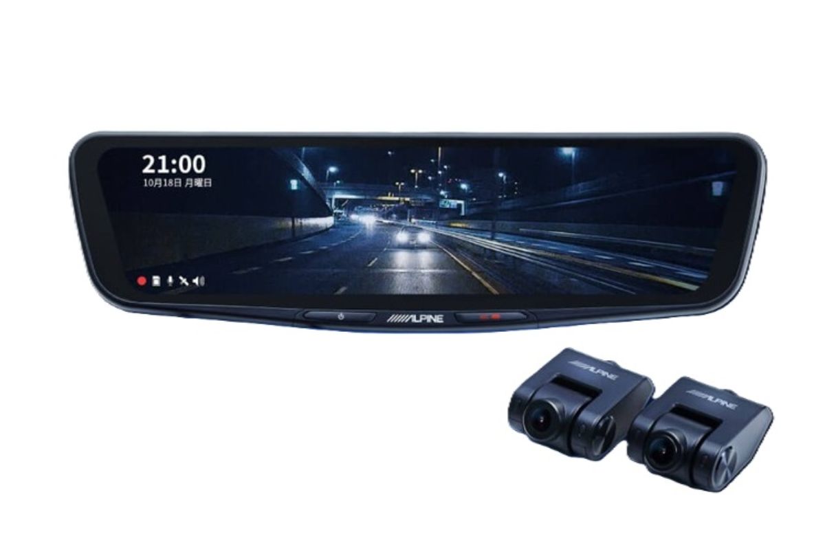 デジタルミラーDVR-DM1200A-IC-LC70