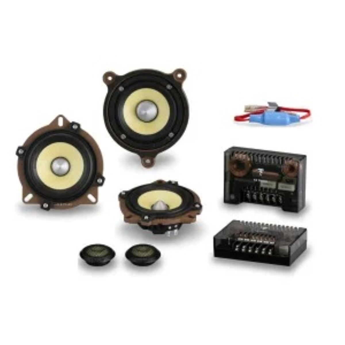 BMW用 2WAYフロント/センタースピーカーキット PLUG&PLAY elite BMF30KV3