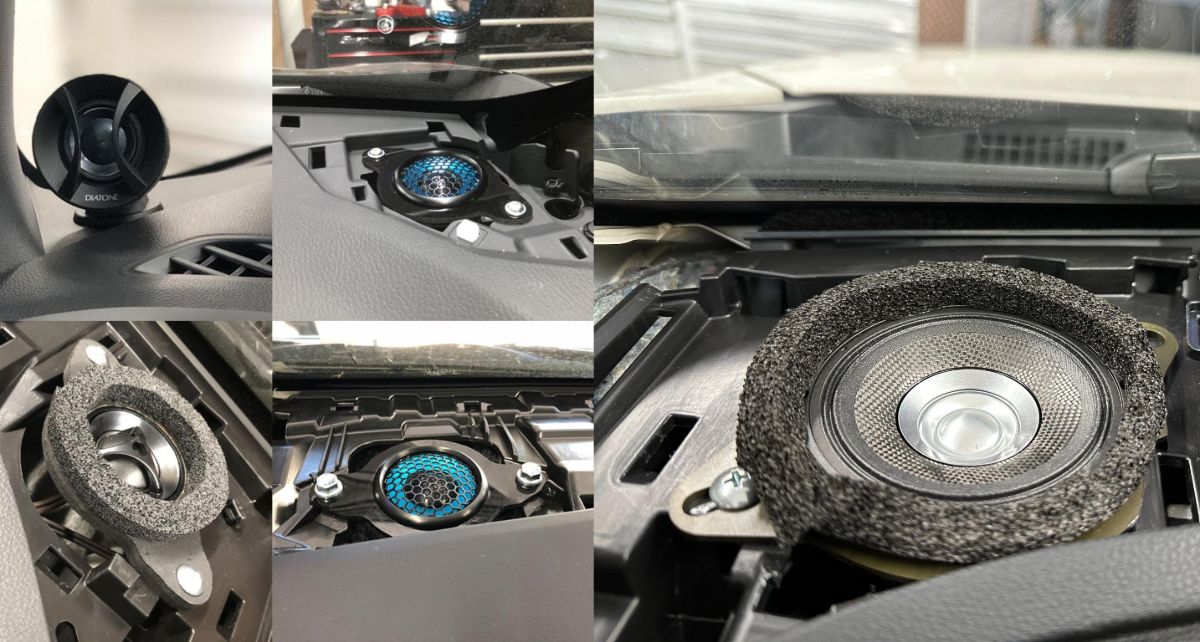 ツイーター付属品固定or純正位置交換