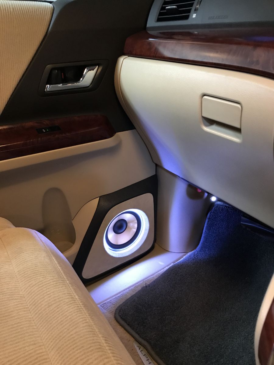 アウターバッフルレザー＆アルカンターラ　LED仕様