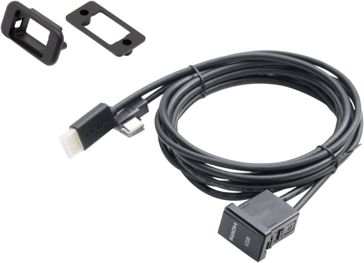 アルパインカーナビ専用USB/HDMI接続ユニット KCU-Y63HU トヨタ車 (1.75mケーブル)