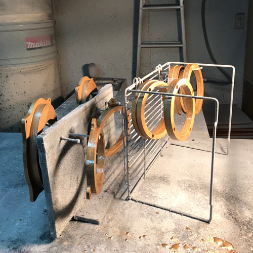 真鍮銅合板コーティングインナーバッフルアップグレード