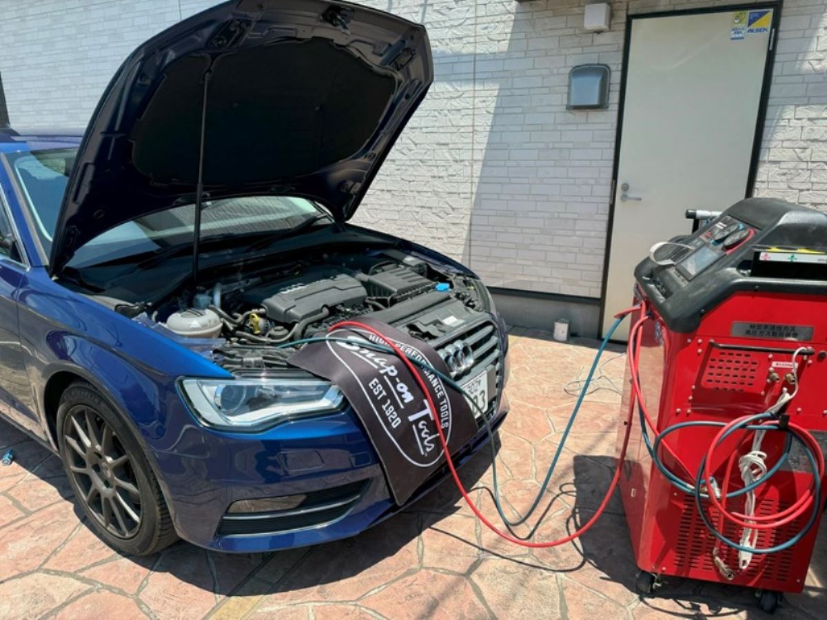 エアコンメンテナンス R134 外車(特殊車両以外) ガス・オイル代込