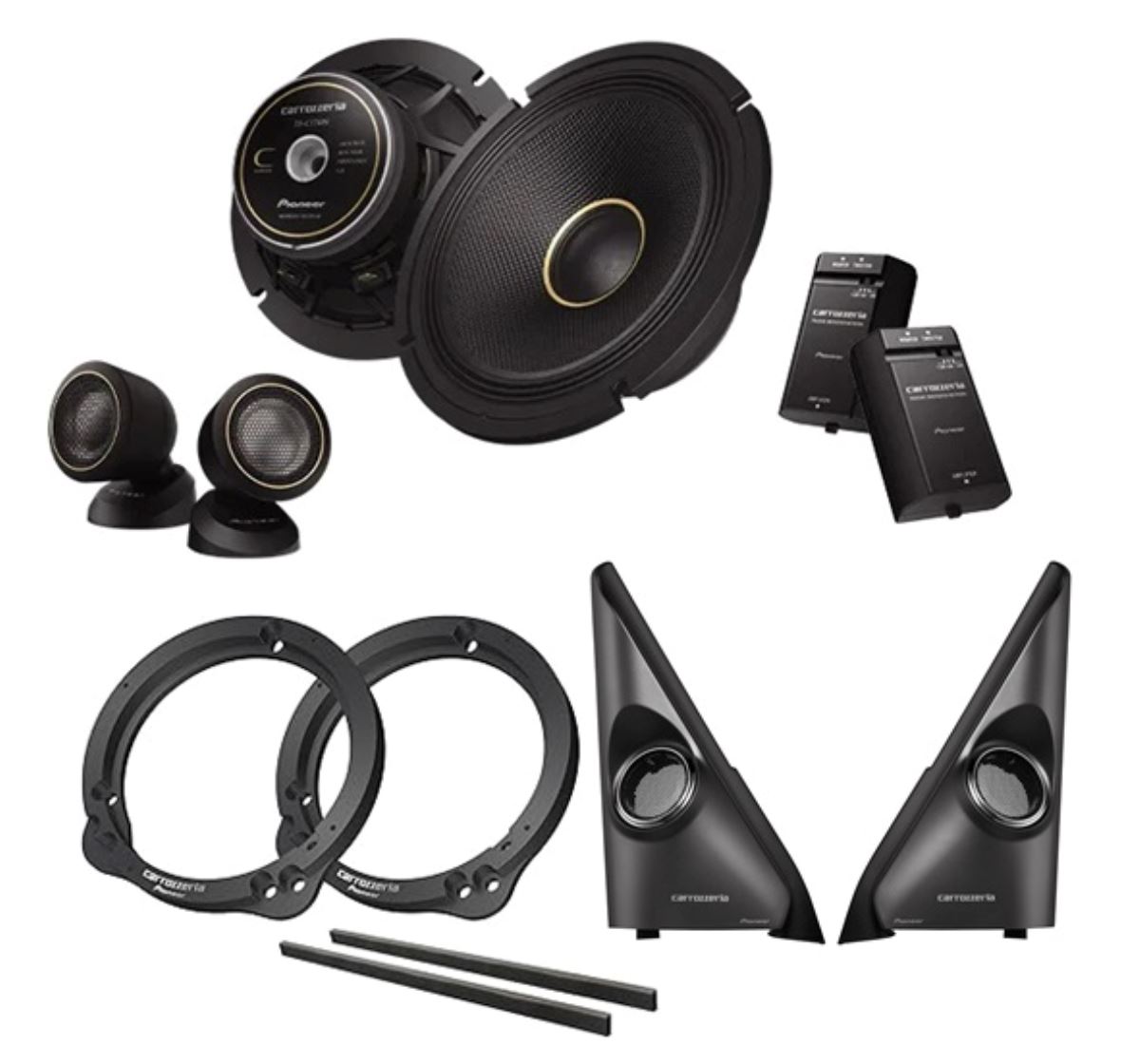 デリカミニ カスタムフィットスピーカー TS-C1740S+UD-K624+UD-K307