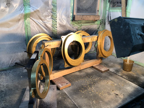 真鍮銅コーティングインナーバッフル