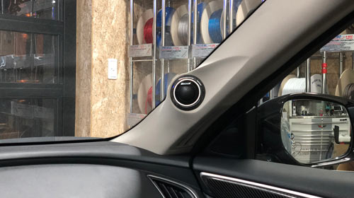 ツイーター埋め込み制作Aピラー